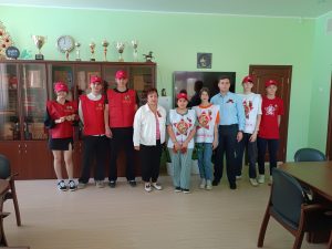 Астраханские патриоты колледжа строительства и экономики АГАСУ провели патриотическую акцию «Георгиевская ленточка»